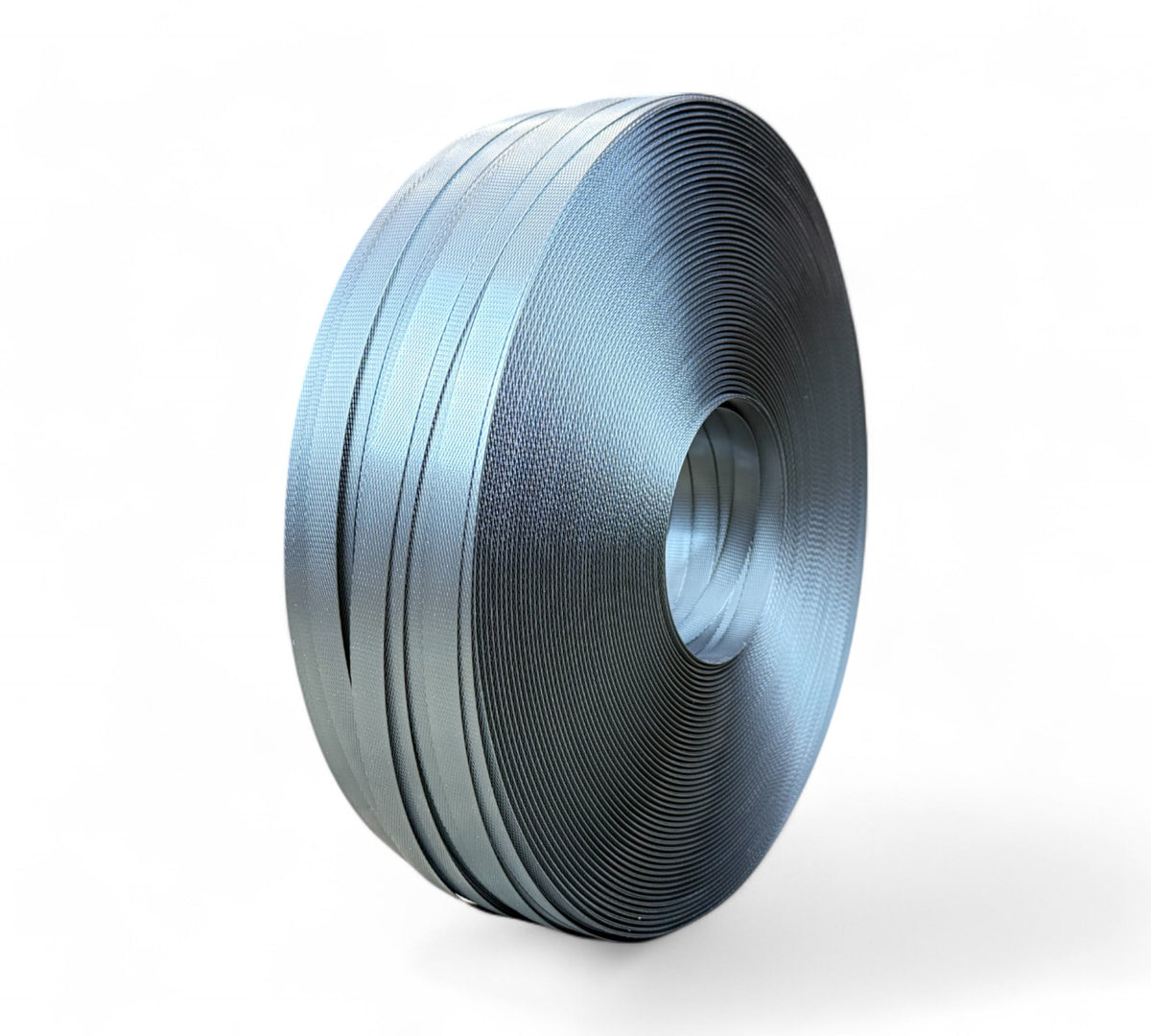19mm x 1000m Heavy Band Black Poly Strapping (B/S 350kg)