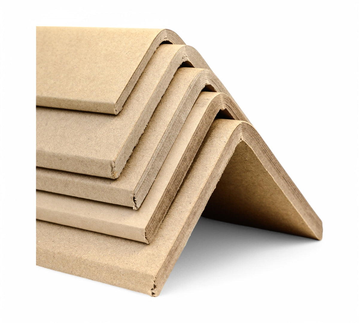 1500 x 50 x 50 x 4mm Water Repellent Kraft Cardboard Angles (2520/pallet)
