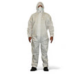 X-Large Disposable Coverall White (100/ctn) [24/pallet]