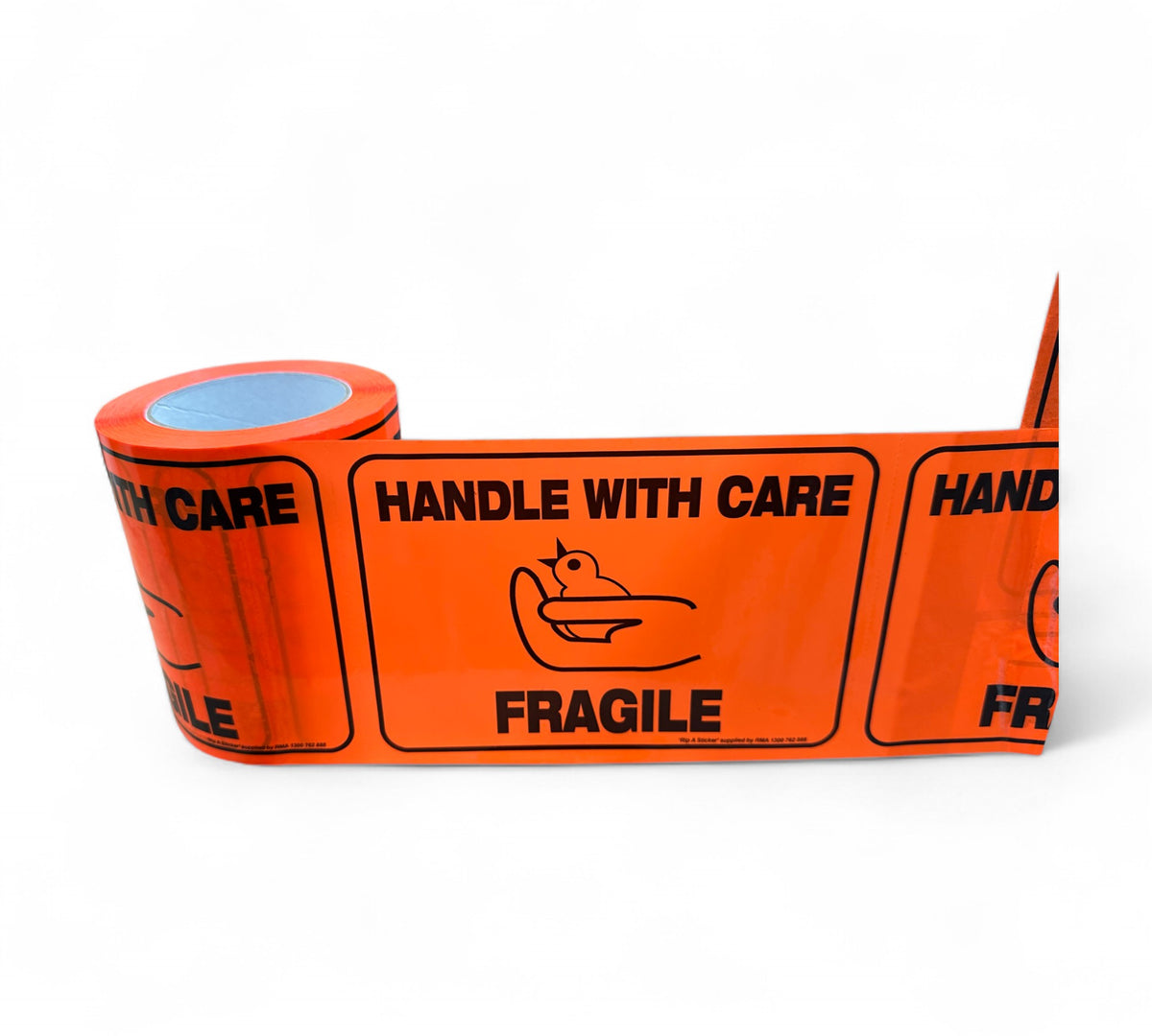 Handle with Care Fragile sticker roll
