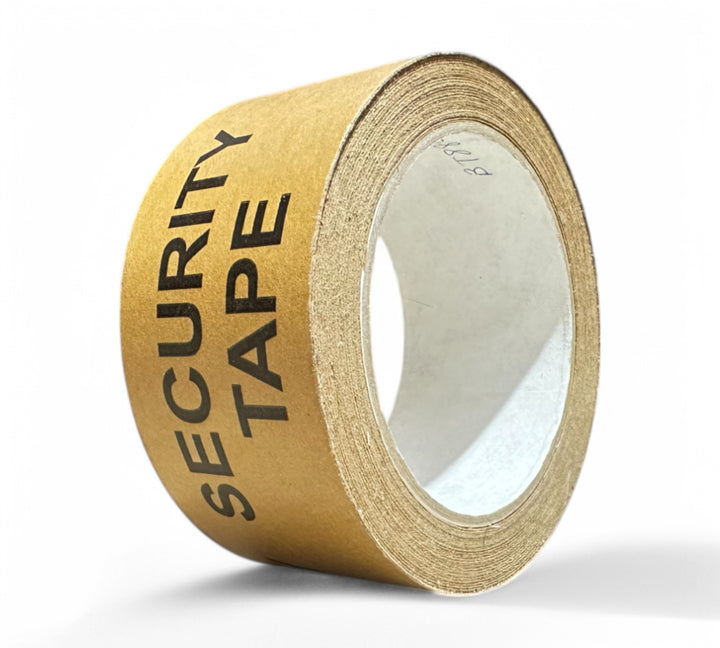 Custom printed brown kraft paper tape with strong adhesive for eco-friendly packaging