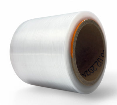 100mm x 300m Kingwrap bundling film for strapping, securing, and grouping smaller items, 24 rolls per carton