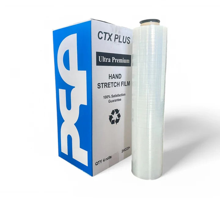 2HC20+ CTX Plus Heavy Hand Stretch Film 500mm x 400m 4/ctn