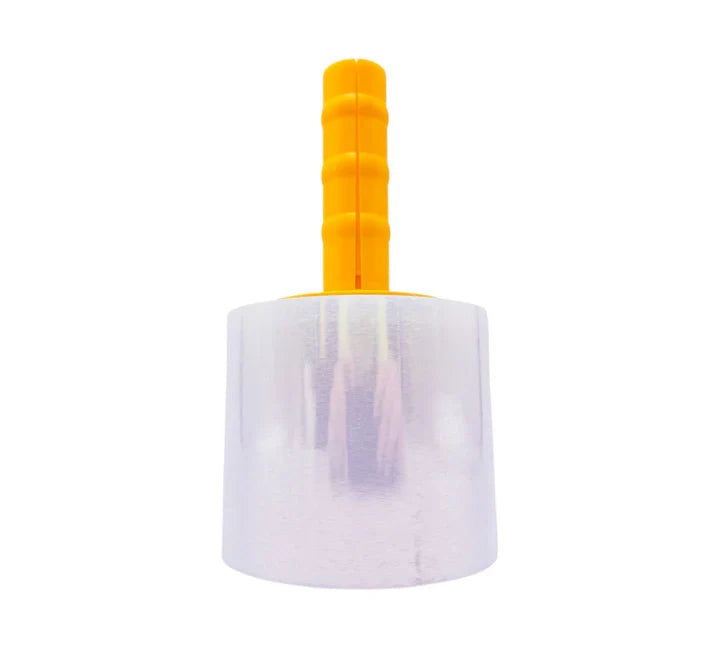 Ezywrap clear hand bundling film in dispenser