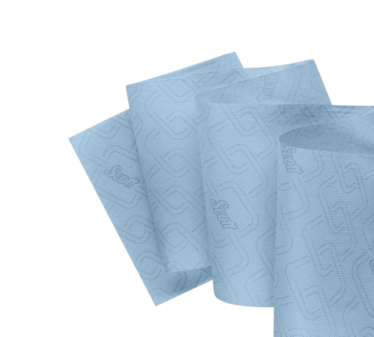 6667 Scott® Control™ Printed Blue Hardroll Hand Towel 6 rolls/ctn, 305m/roll (1,830m/ctn)