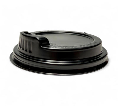 Natural lid to suit 8oz 12oz 16oz coffee cups displayed stacked for compostable takeaway drink use with tight seal design