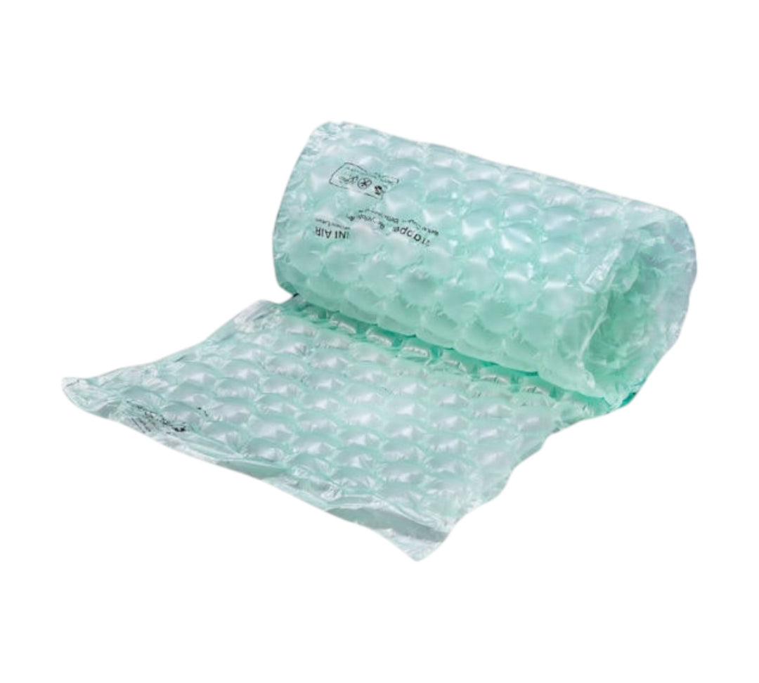 CompactAIR WRAP 400mm x 320mm x 550m displayed in long rolls for high-volume protective packaging use