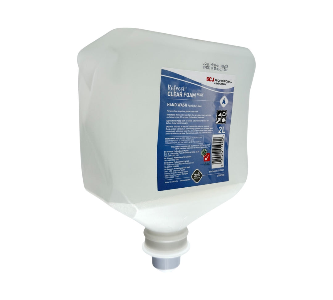 DEB Refresh Clear Foam Hand Wash 2L (4/ctn)