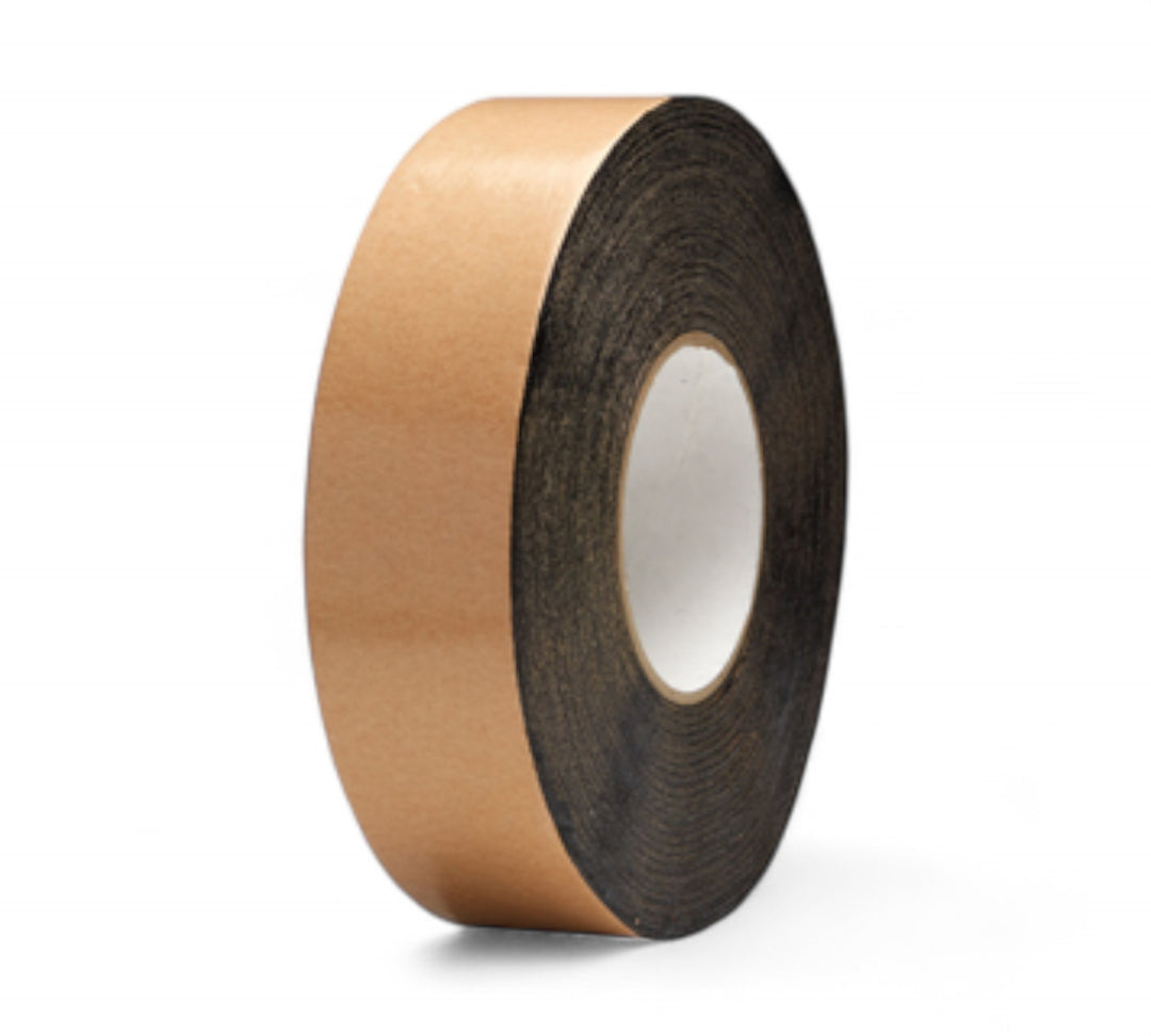K5930 double sided black butyl tape for waterproof sealing, construction, and HVAC applications