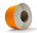 100 x 150mm Fluro Orange Thermal Transfer Labels Perforated 1000/roll (4000/ctn)
