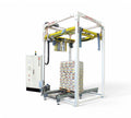 Movitec Saturn S4 displayed with ring wrapping system for precision film application in large-volume operations