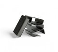 Metal seals open 19mm shown in silver finish for general purpose pallet strapping and bundling