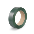 Green embossed PET strapping roll 19mm