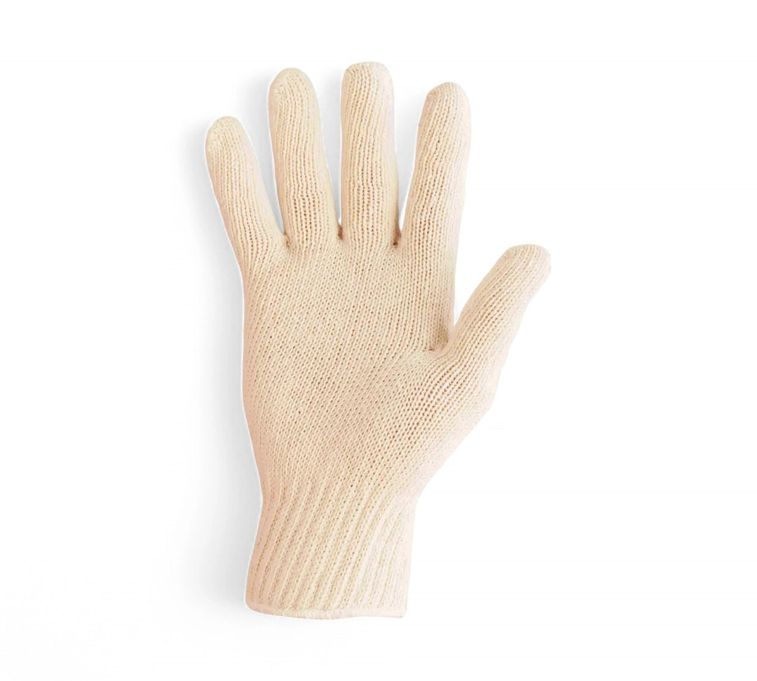 41502 poly cotton gloves large displayed in pairs for light-duty handling and general warehouse tasks