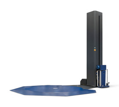 PSE 5300 stretch wrapping machine |  pallet wrapper with automated film application arm