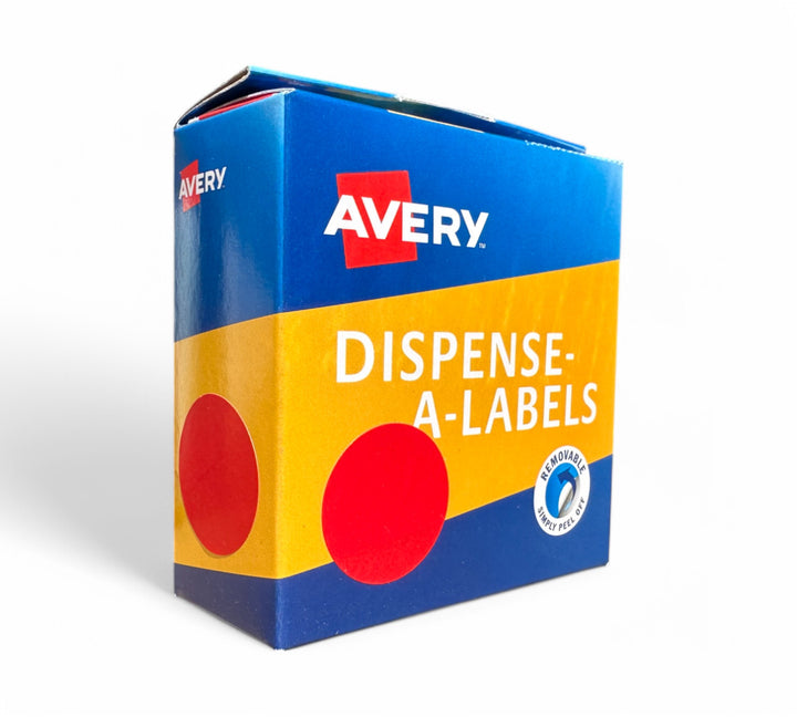24mm Avery Dots 500/disp (100/ctn)