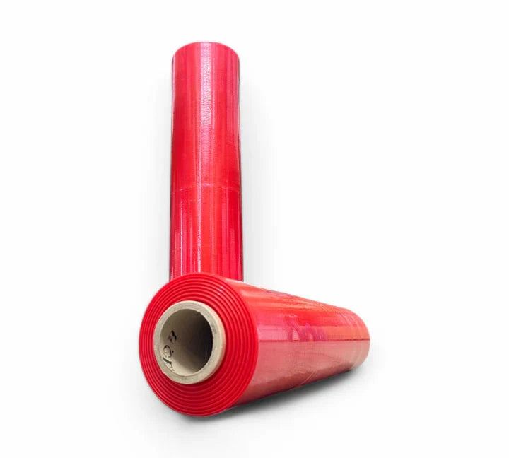 2HC25R Premium Red Hand Stretch Film 500mm x 300m (4/ctn)