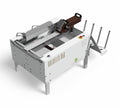 Goldflex 056P semi-automatic carton erector with side magazine for forming uniform boxes and folding bottom flaps manually