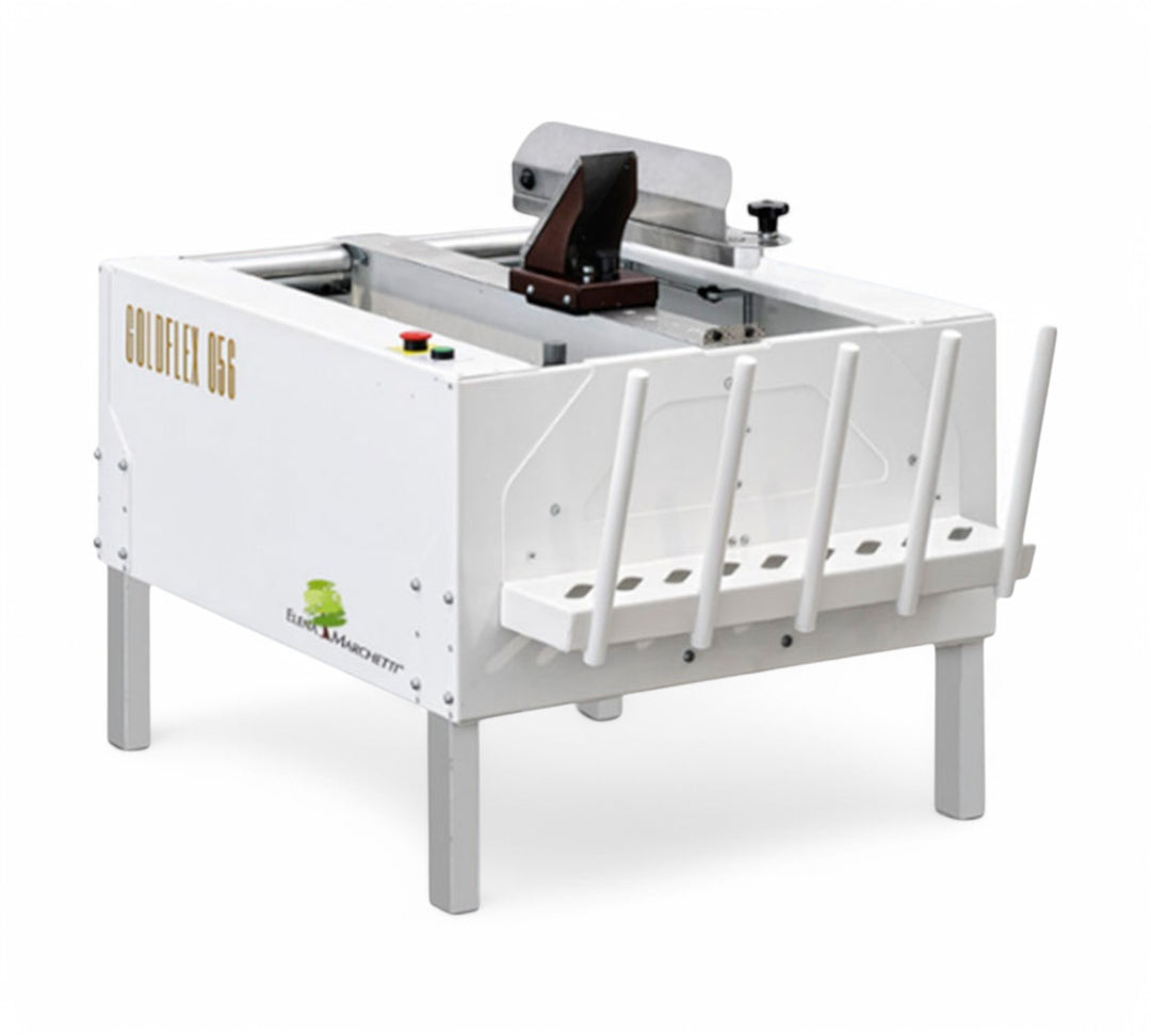 Goldflex 056 semi-automatic carton erector for fast and reliable case forming and bottom flap folding in packaging lines