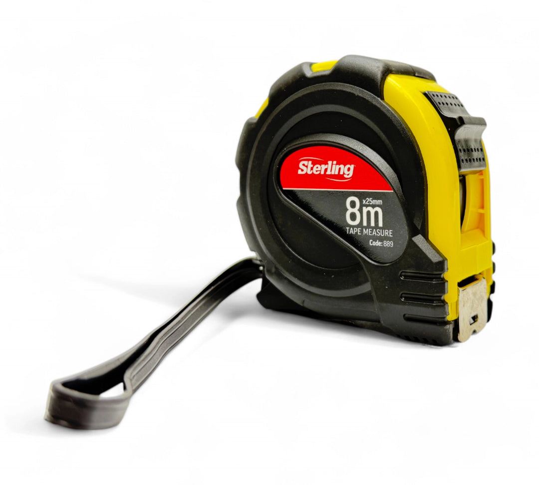 889 tape measure 3m x 12mm displayed in display box for retail or hardware use