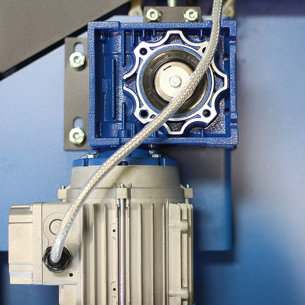 Heavy-duty motor of PSE 2500 stretch wrapper designed for reliable high-torque performance and long-term durability