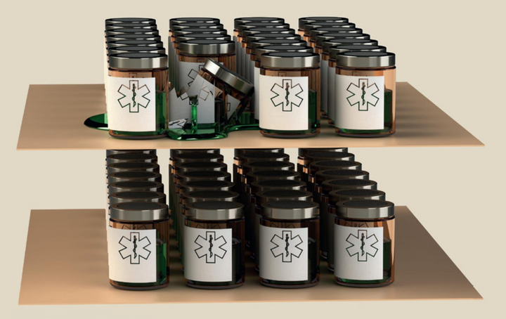 Antim Liquid Gold 1100 x 1100mm waterproof heavy duty anti slip sheet shown with water-resistant top coat for secure transport