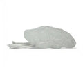 White Crinkled Mop Cap Hair Net (2000/ctn) [24ctns/pallet]