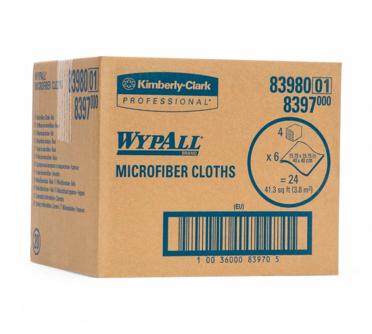 Wypall red microfibre cloth